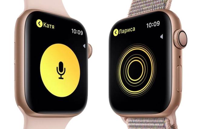 Отключено приложение Walkie Talkie в часах Apple Watch