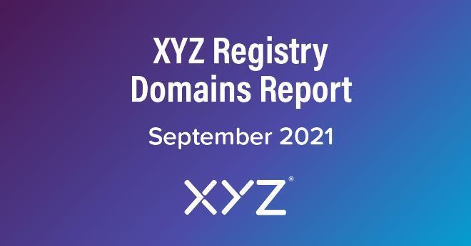 Регистратура .XYZ отчиталась о результатах сентября