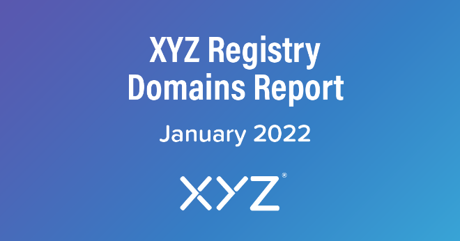 Регистратура .XYZ подвела итоги января